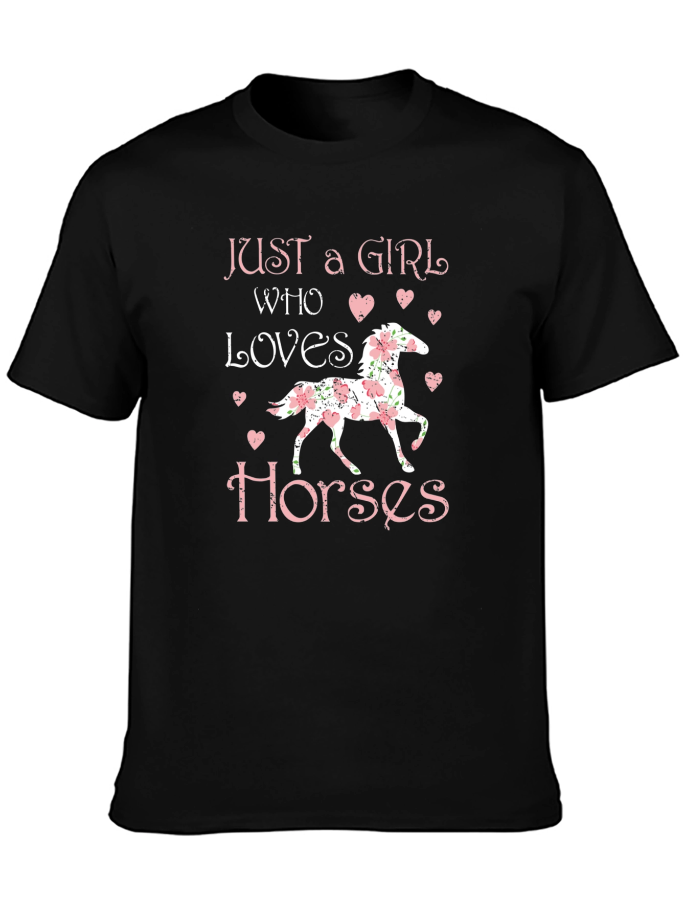Just A Girl Who Loves Horses T-Shirt