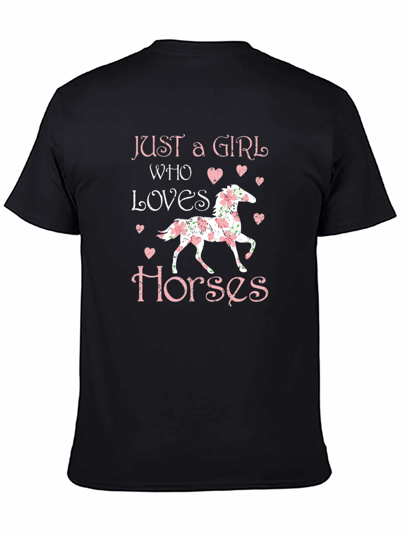 Just A Girl Who Loves Horses T-Shirt