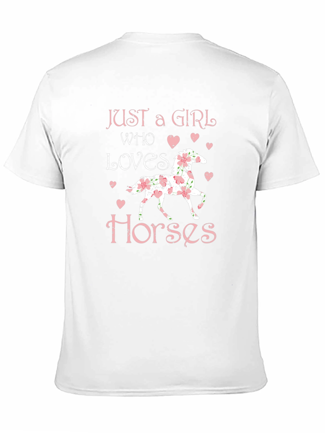Just A Girl Who Loves Horses T-Shirt