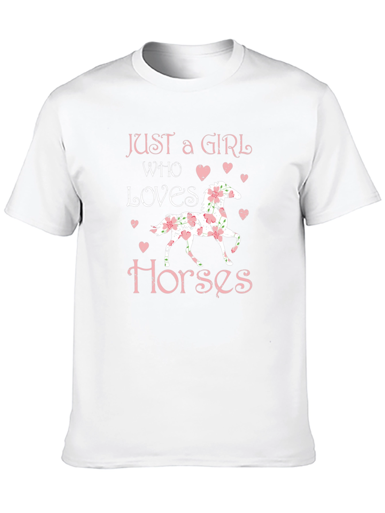 Just A Girl Who Loves Horses T-Shirt