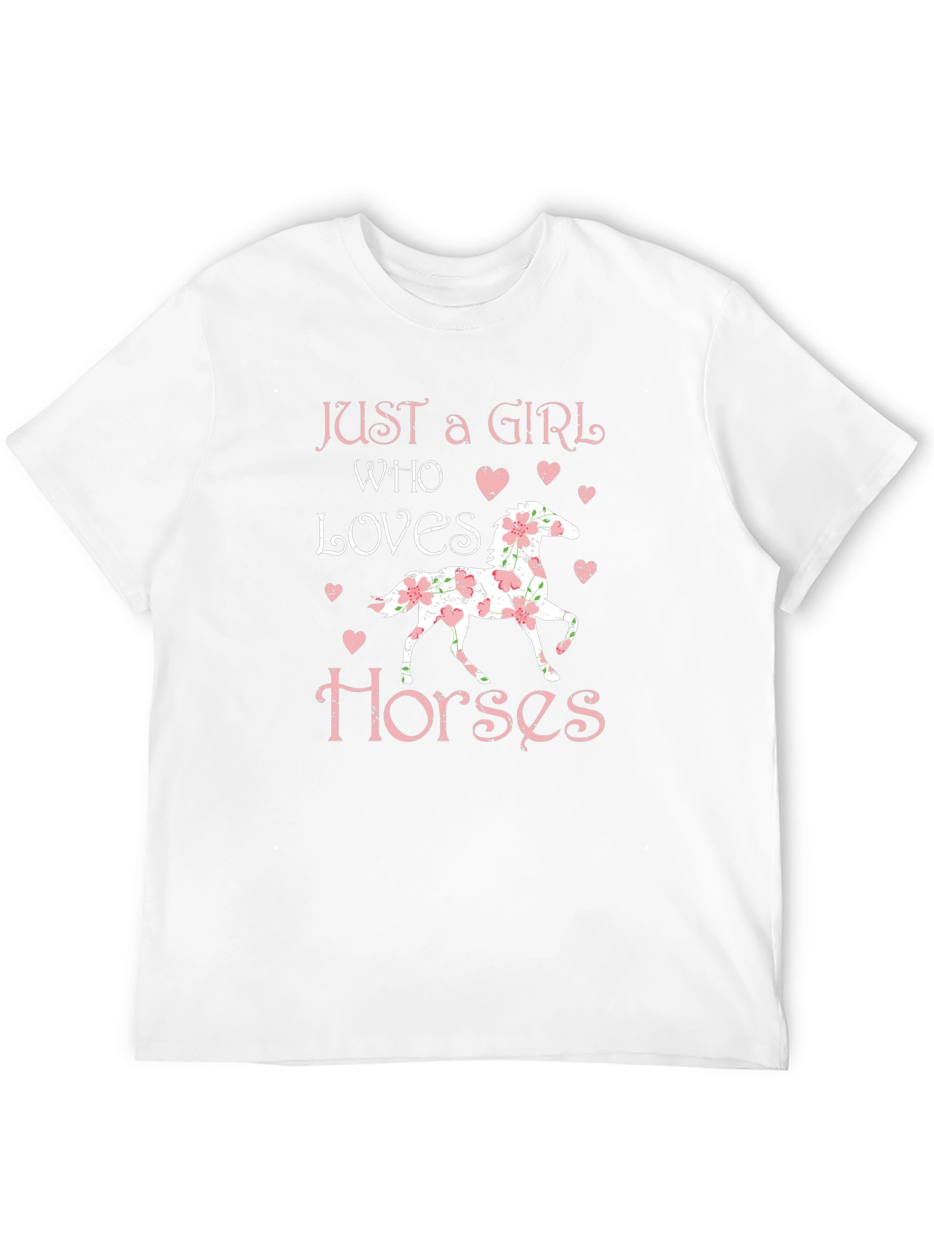 Just A Girl Who Loves Horses T-Shirt