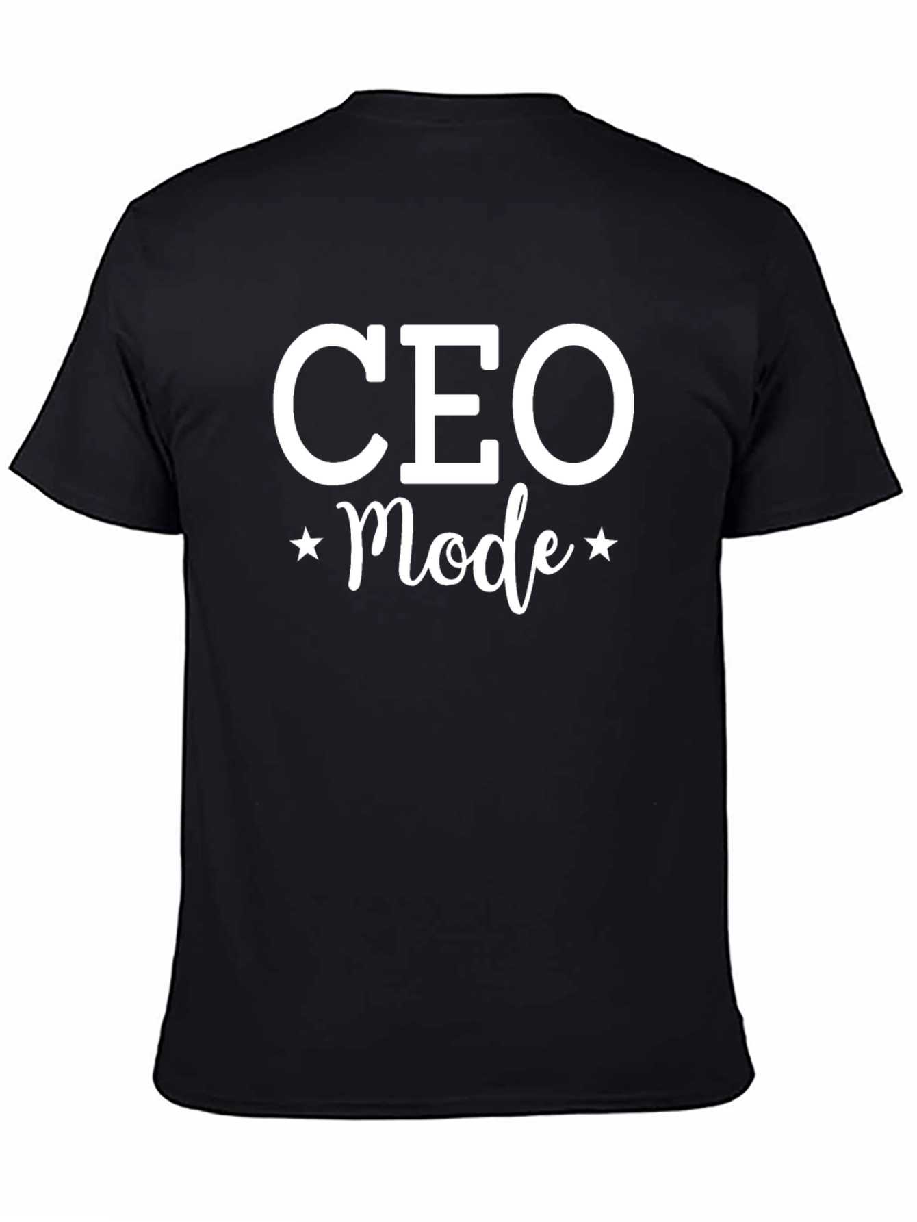 CEO Mode Black T-Shirt