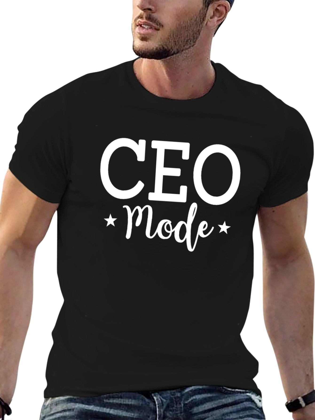 CEO Mode Black T-Shirt