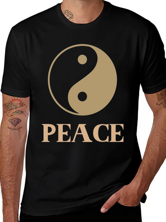 Yin Yang Peace Graphic Tee