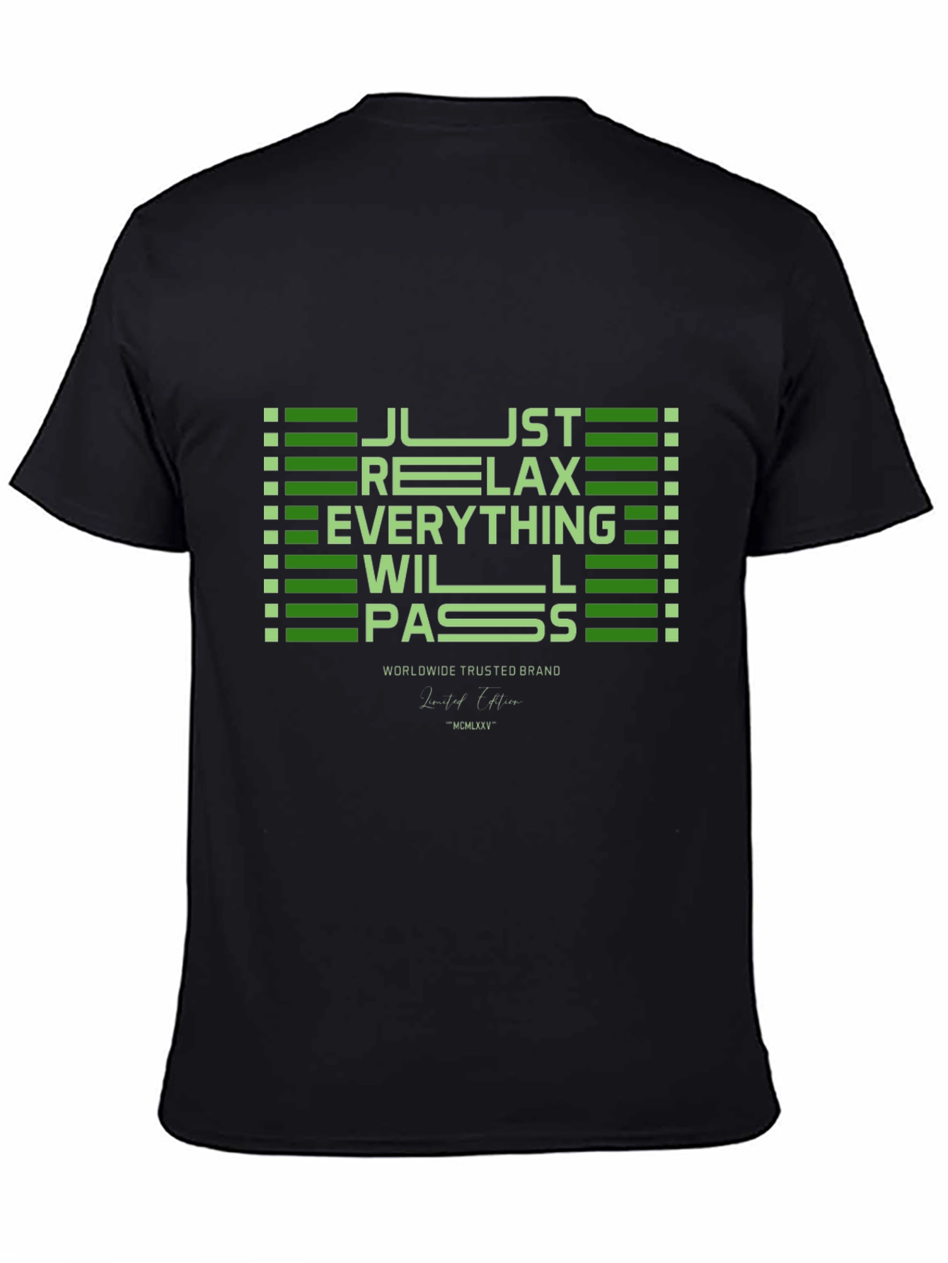 Just Relax T-Shirt - Modern Graphic Tee