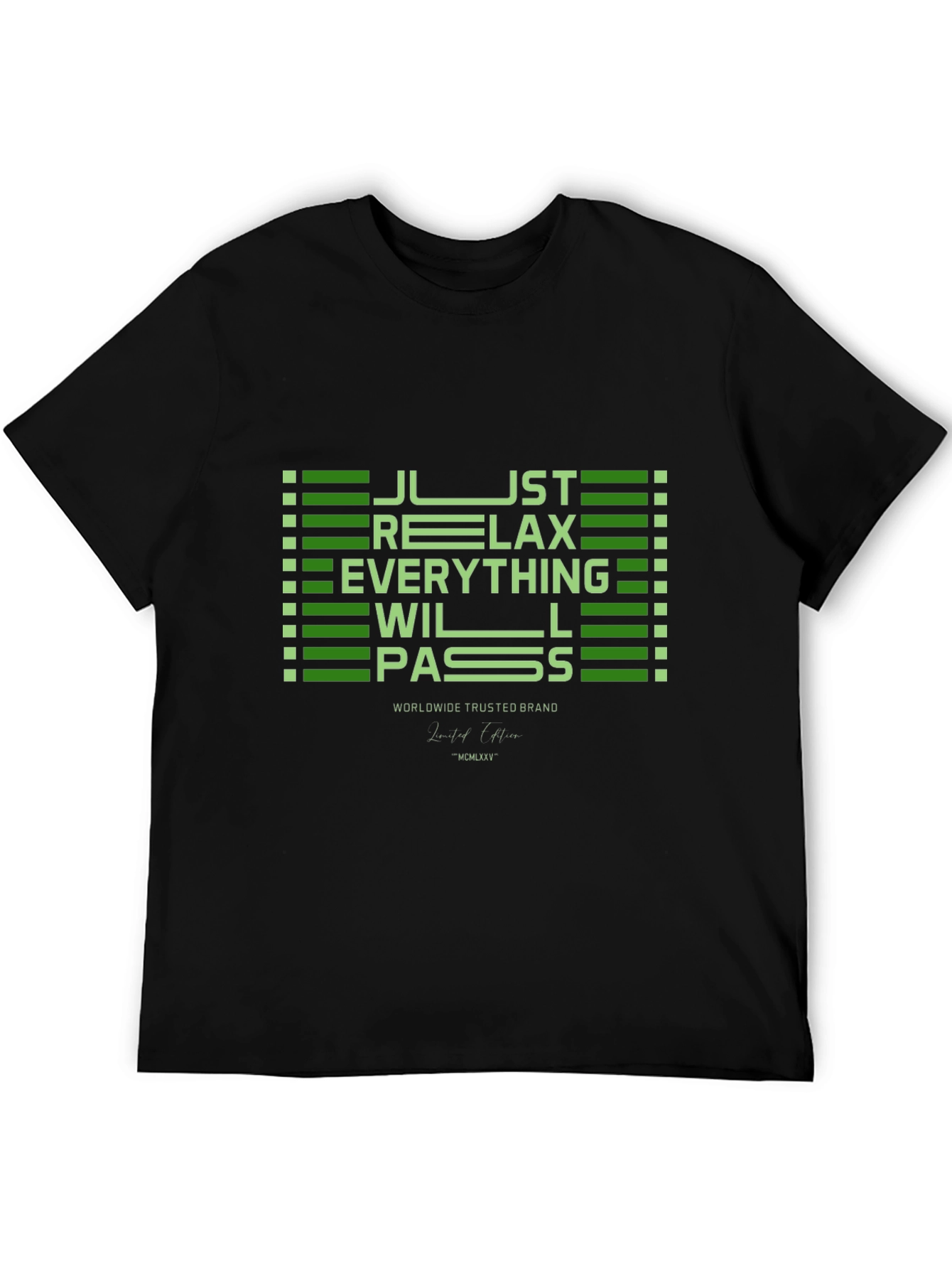 Just Relax T-Shirt - Modern Graphic Tee