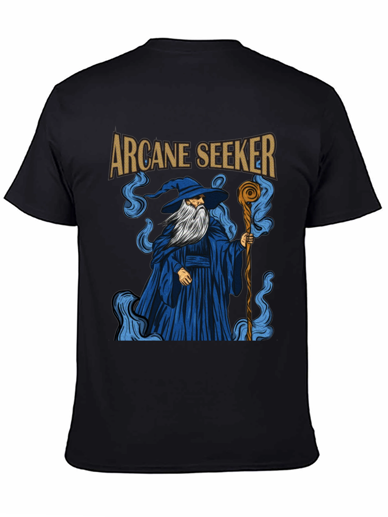 Arcane Seeker T-Shirt Wizard Graphic Tee