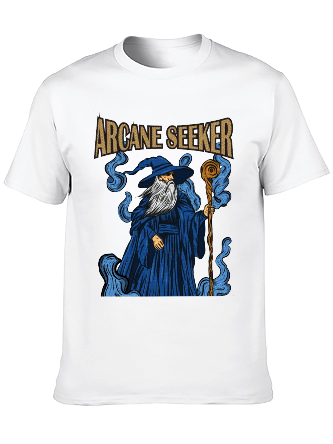 Arcane Seeker T-Shirt Wizard Graphic Tee