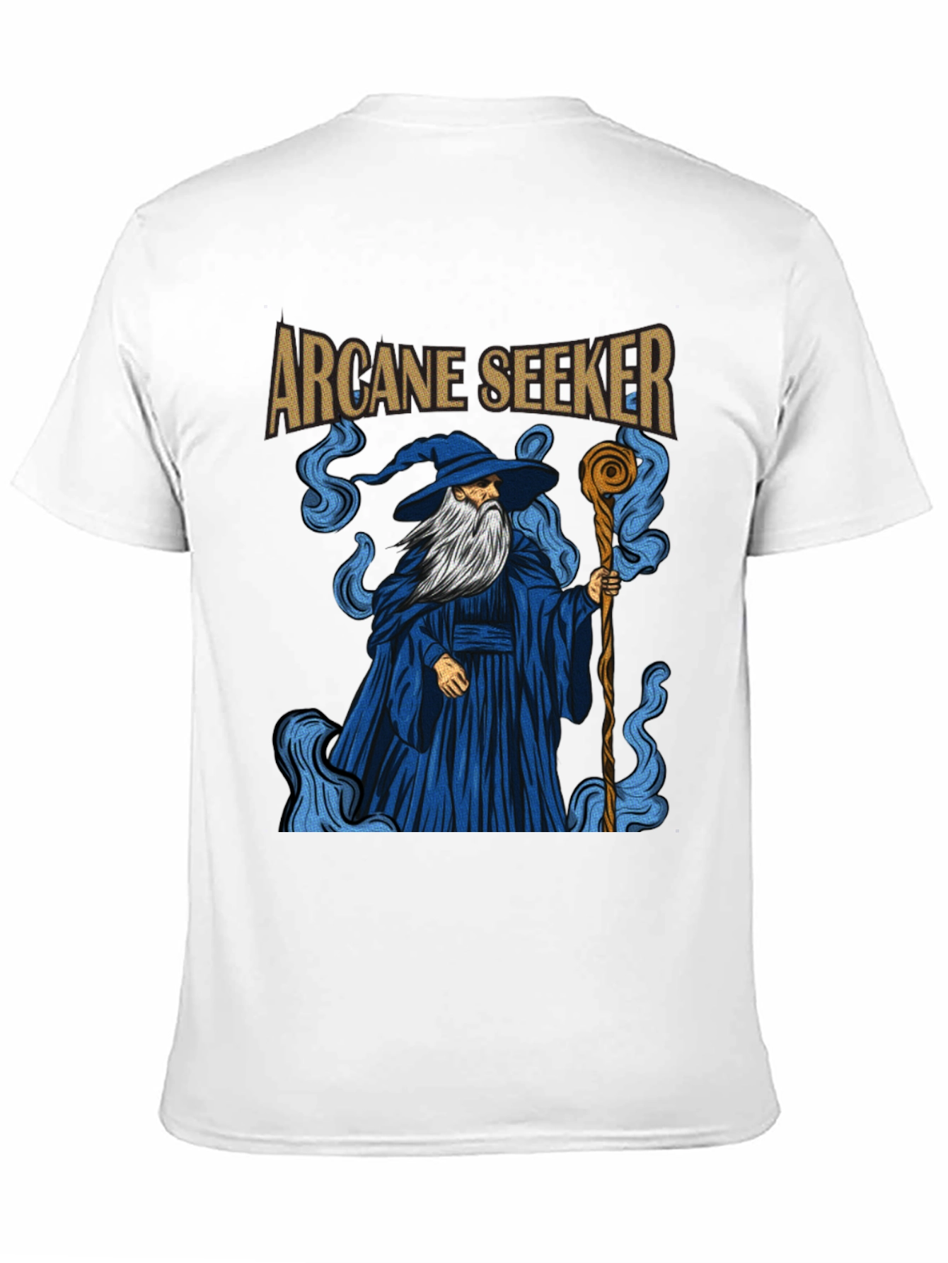 Arcane Seeker T-Shirt Wizard Graphic Tee