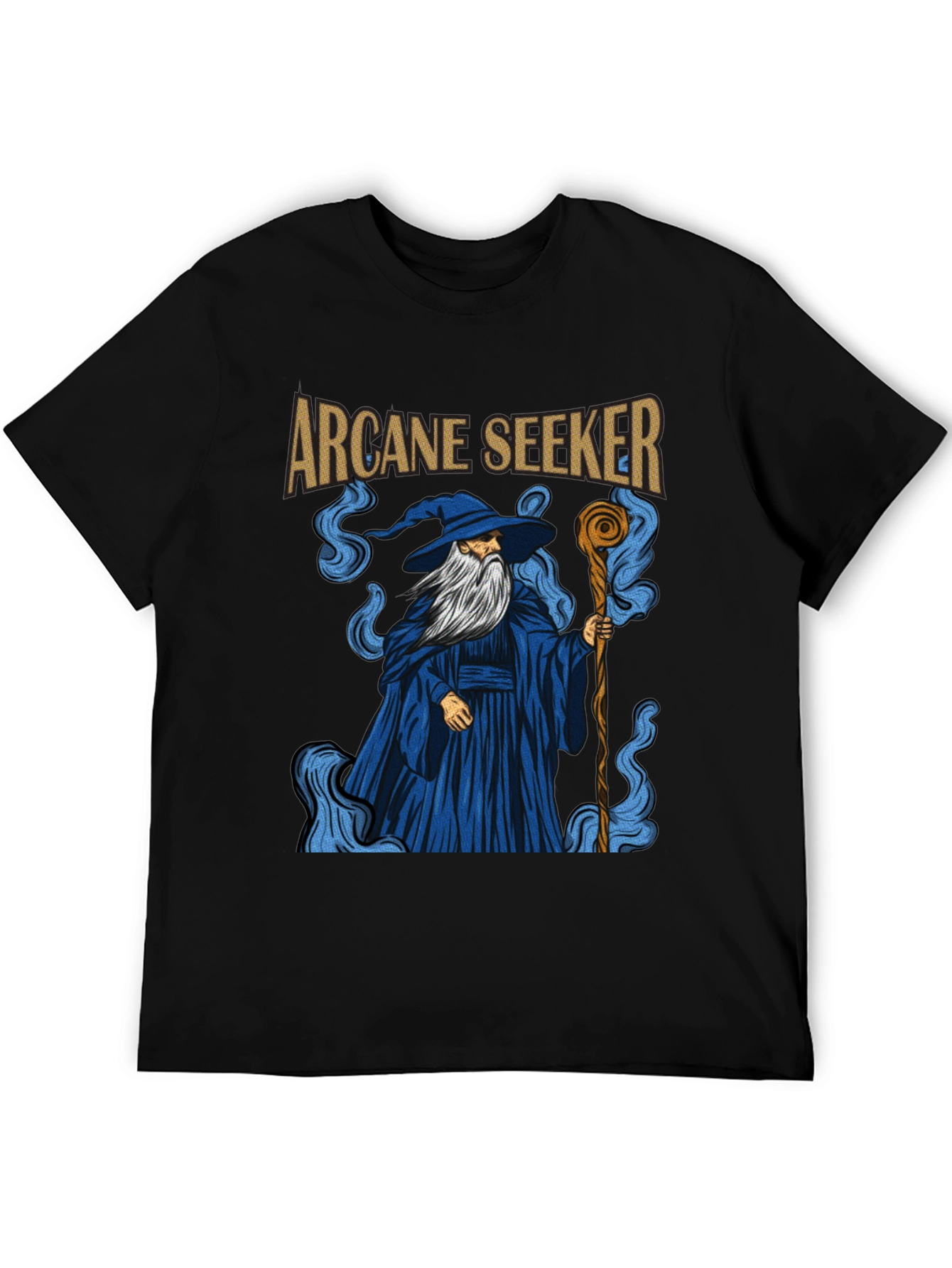 Arcane Seeker T-Shirt Wizard Graphic Tee