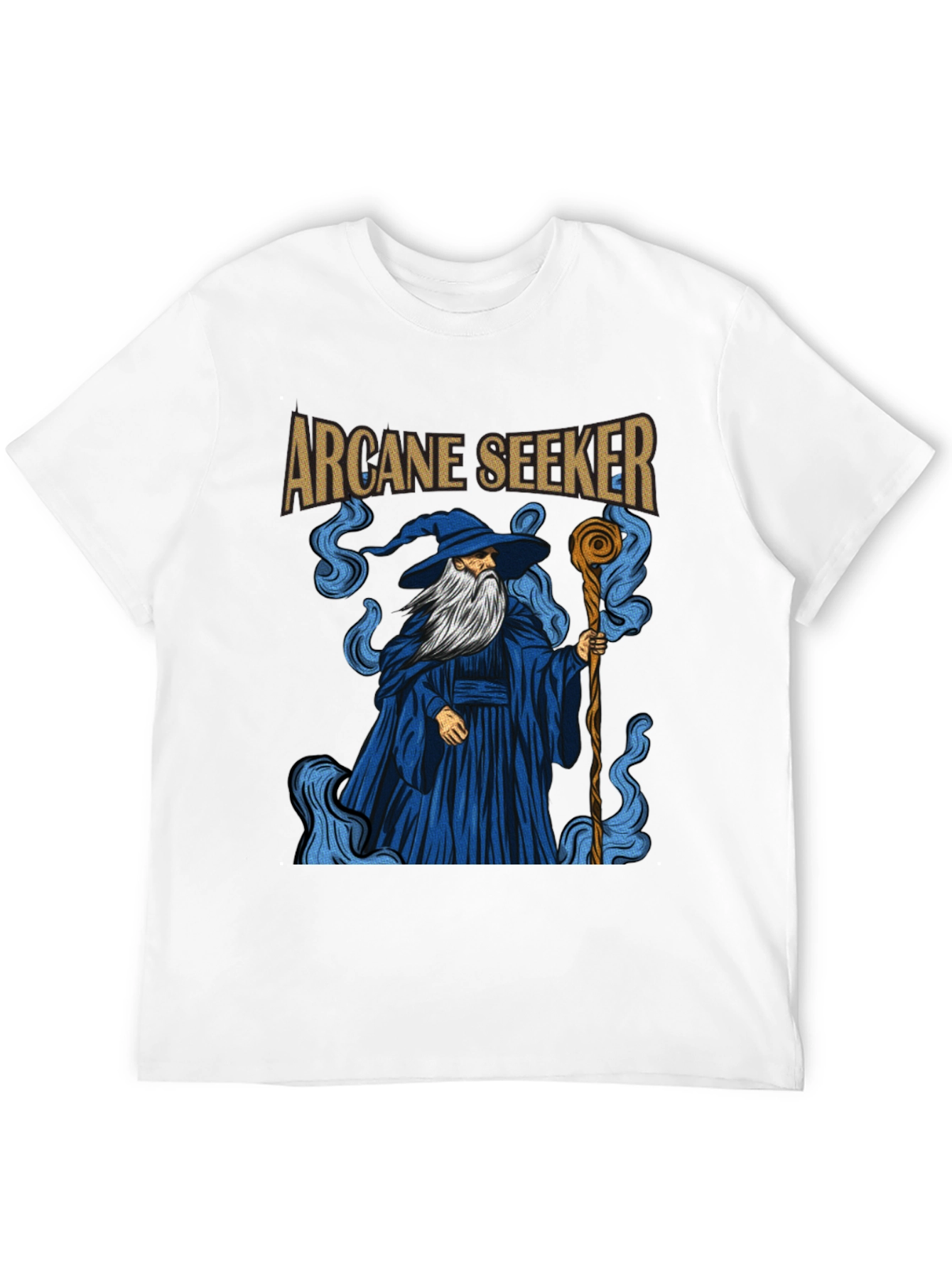 Arcane Seeker T-Shirt Wizard Graphic Tee