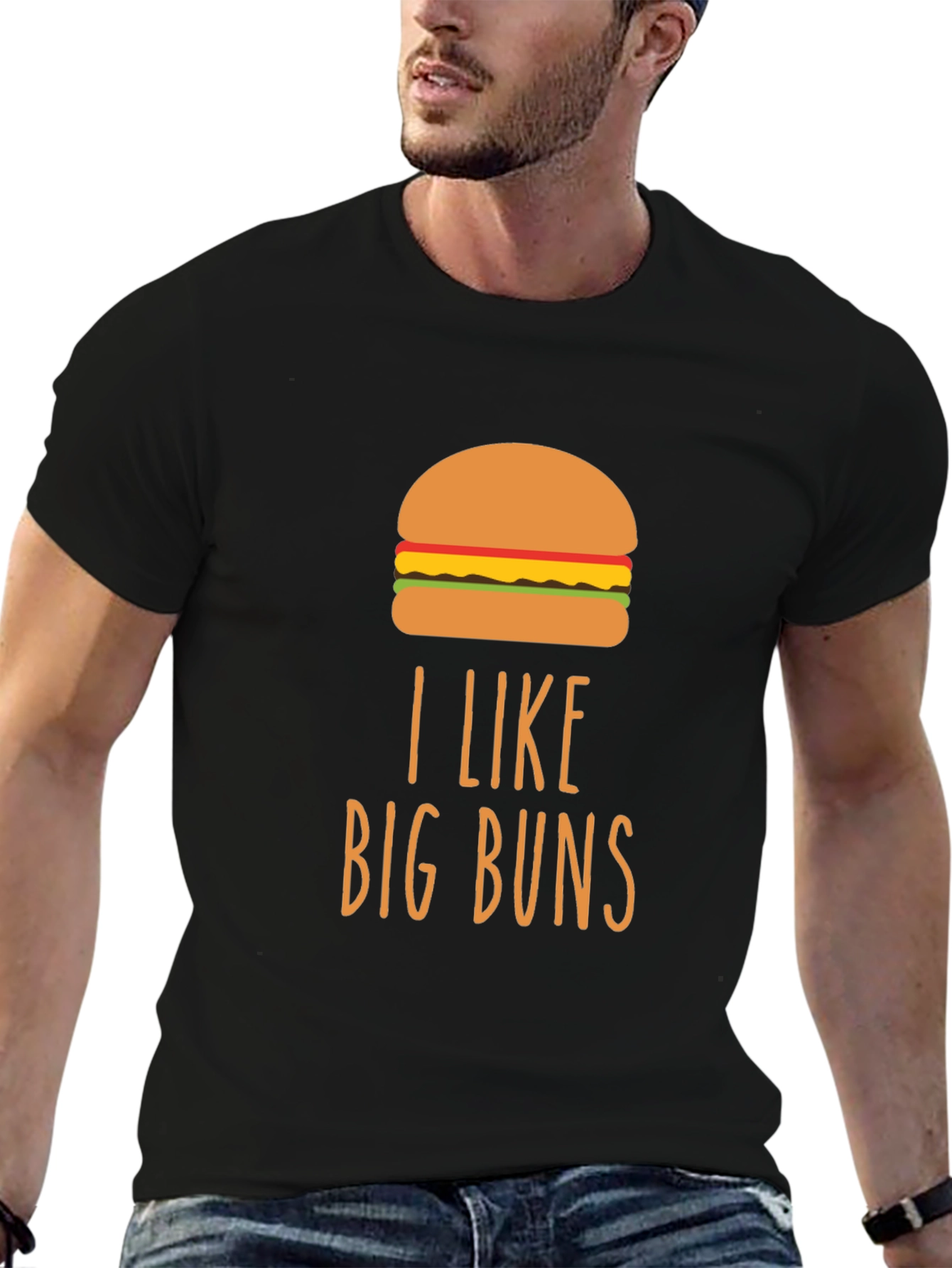 Big Buns Burger Graphic T-Shirt