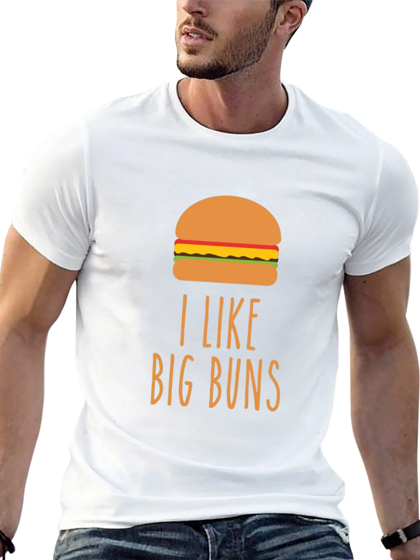 Big Buns Burger Graphic T-Shirt