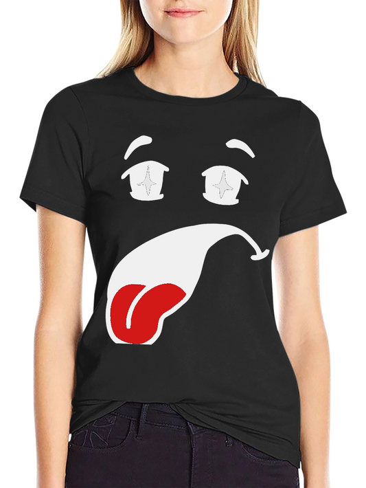Funny Face T-Shirt - Quirky Graphic Tee for Casual Wear
