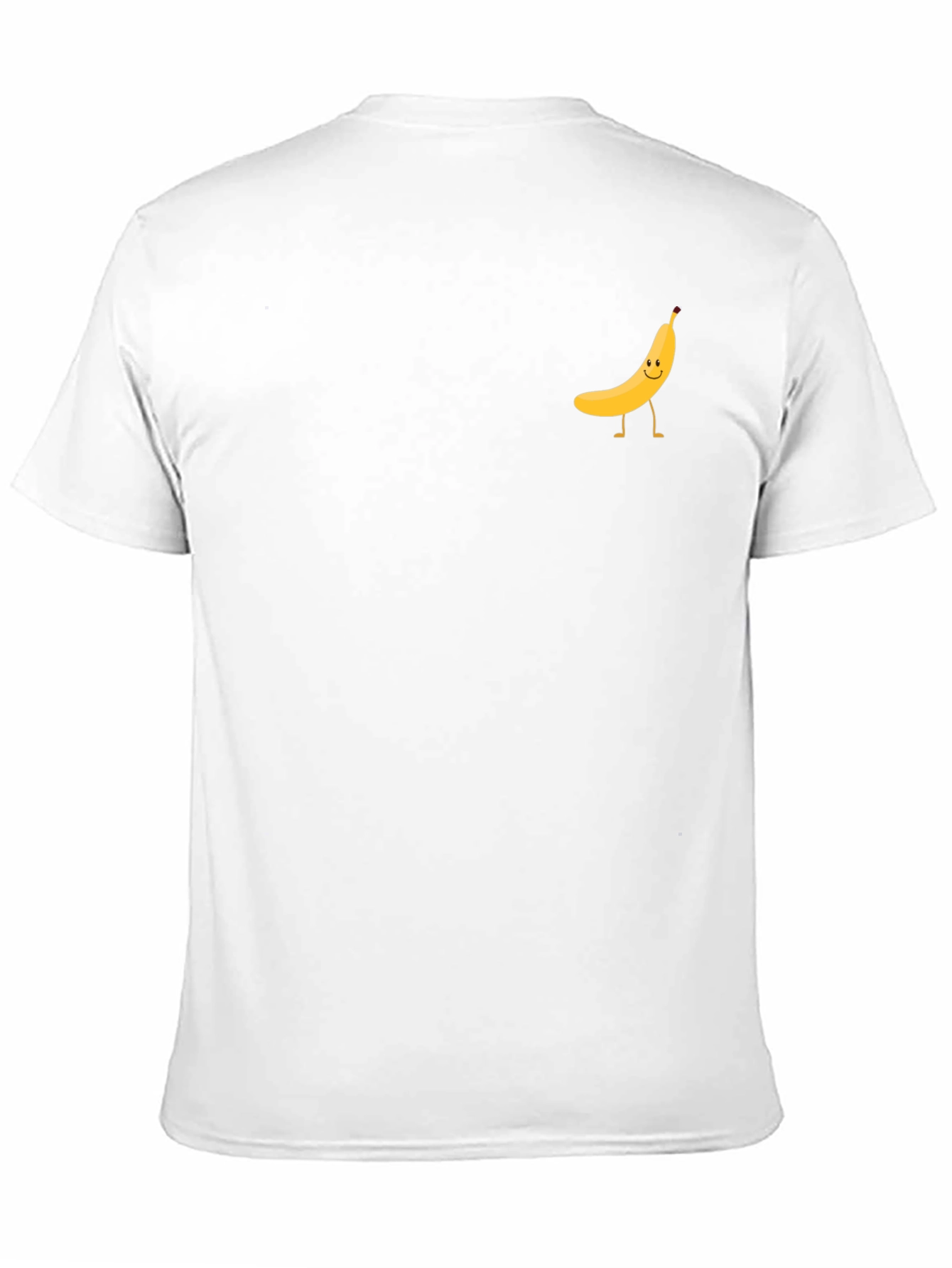 Walking Banana Graphic Tee - Black Cotton T-Shirt