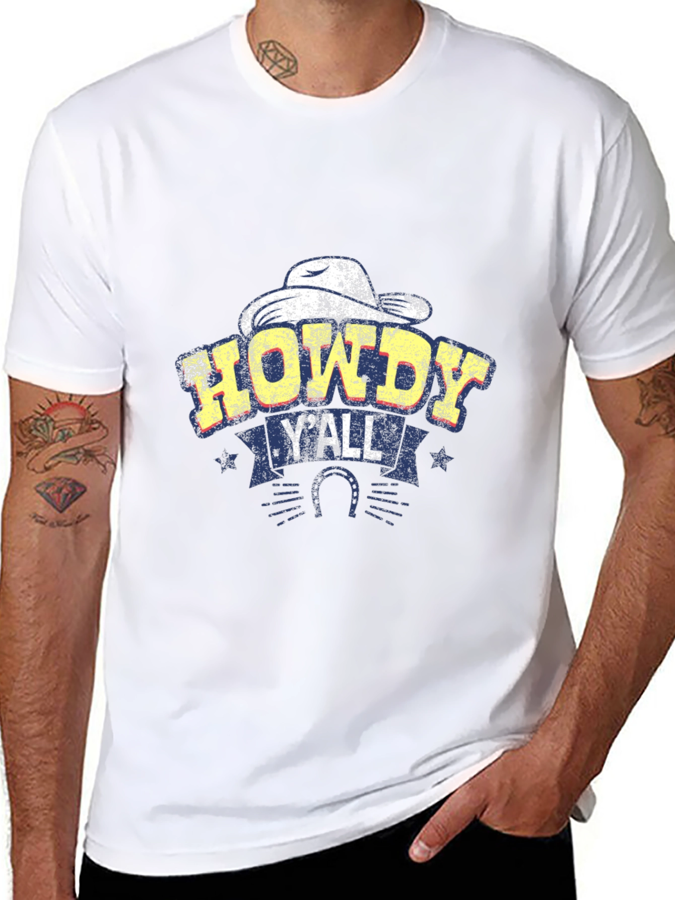 Howdy Yall Graphic T-Shirt