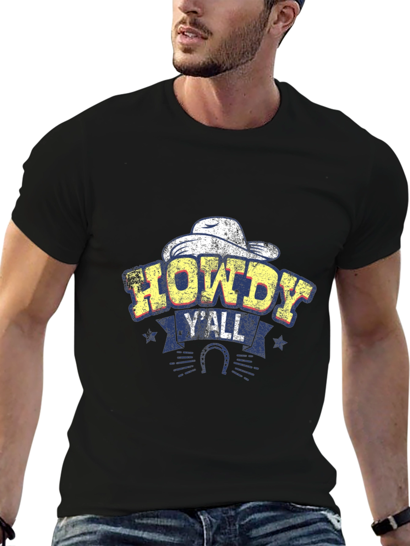 Howdy Yall Graphic T-Shirt