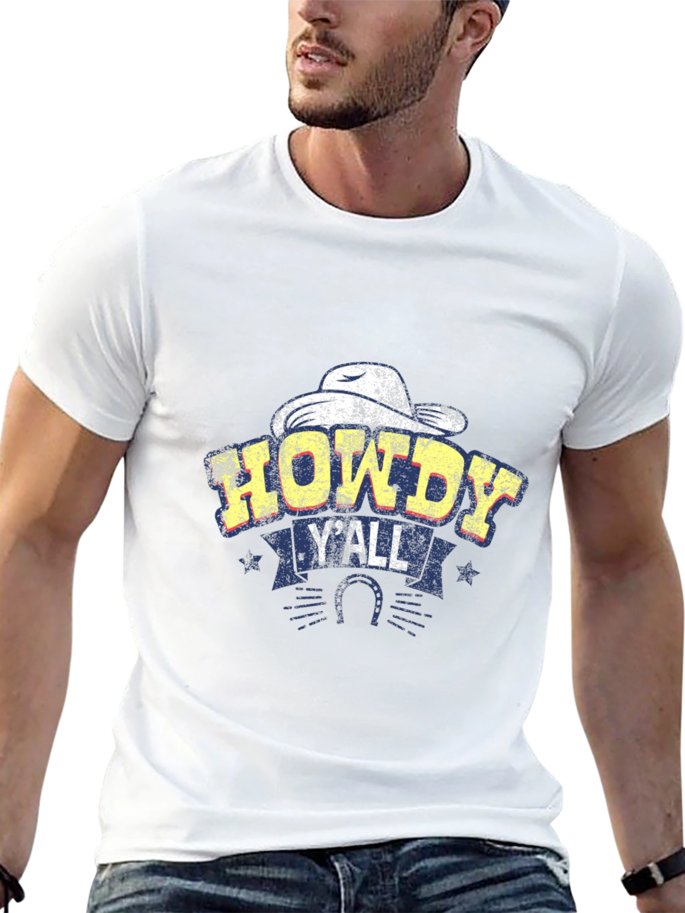 Howdy Yall Graphic T-Shirt