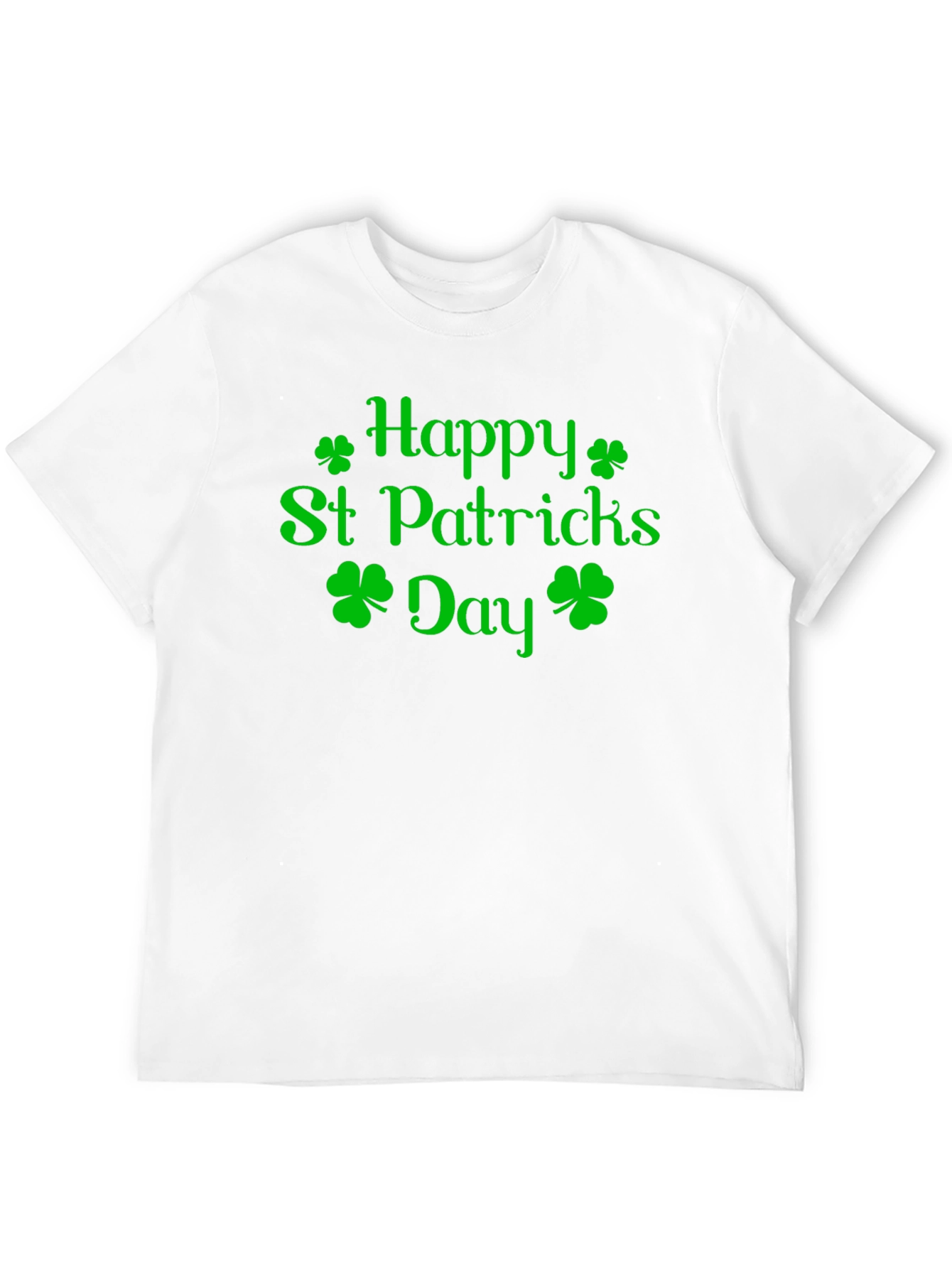 Happy St. Patricks Day Green Shamrock T-Shirt