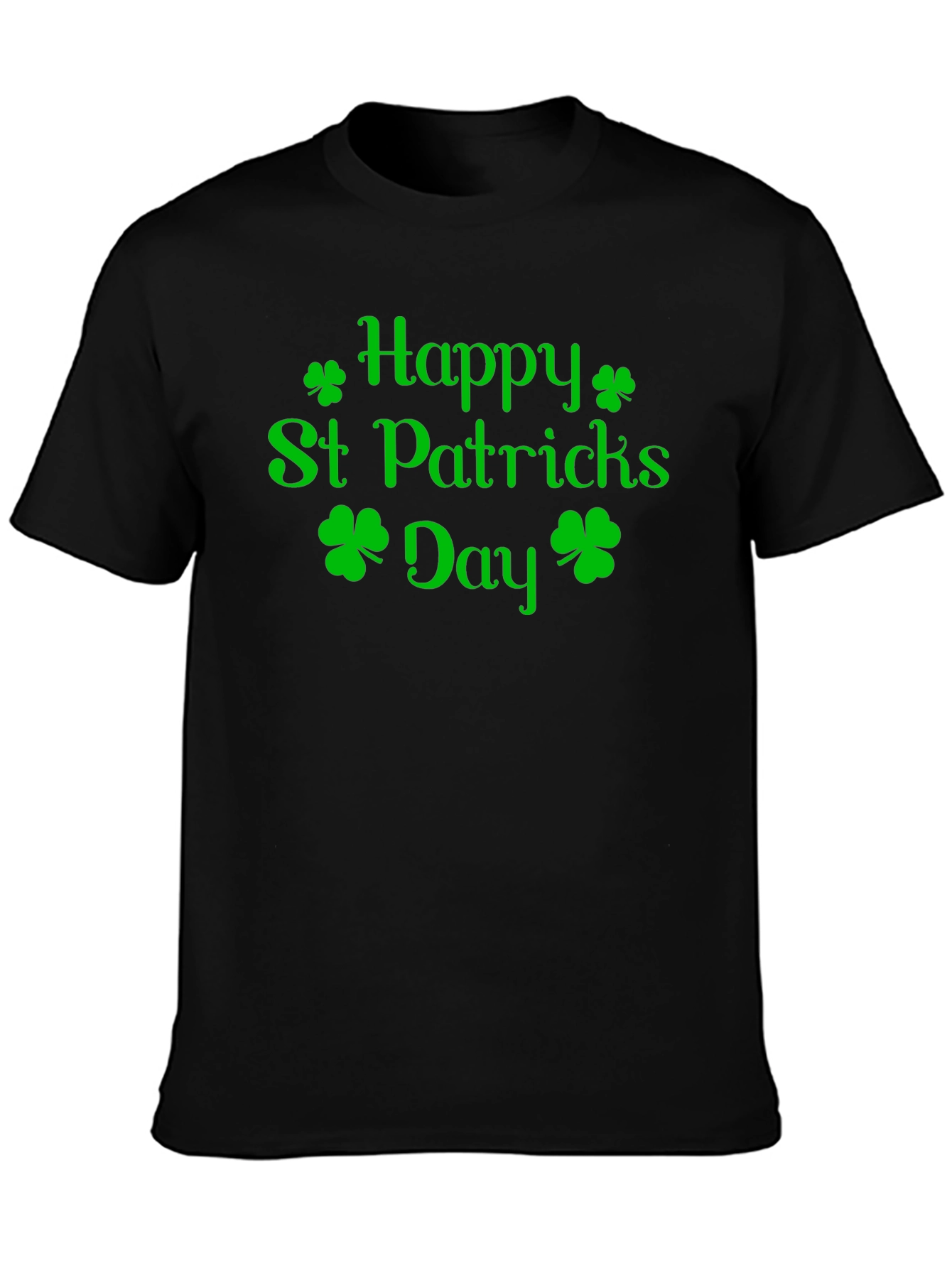 Happy St. Patricks Day Green Shamrock T-Shirt