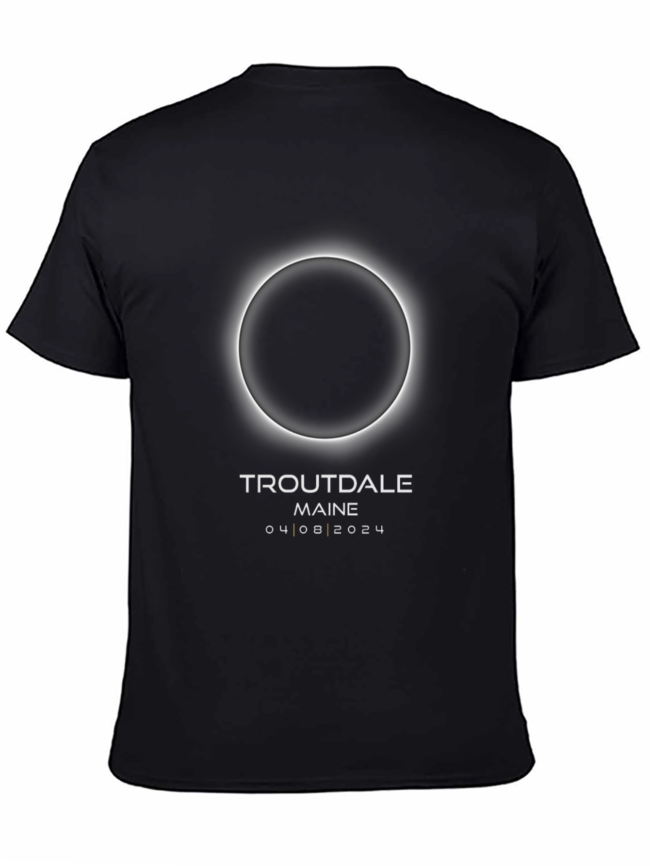Troutdale Maine Eclipse 2024 T-Shirt