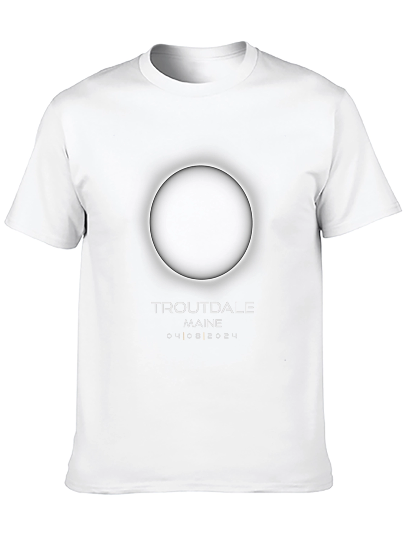 Troutdale Maine Eclipse 2024 T-Shirt
