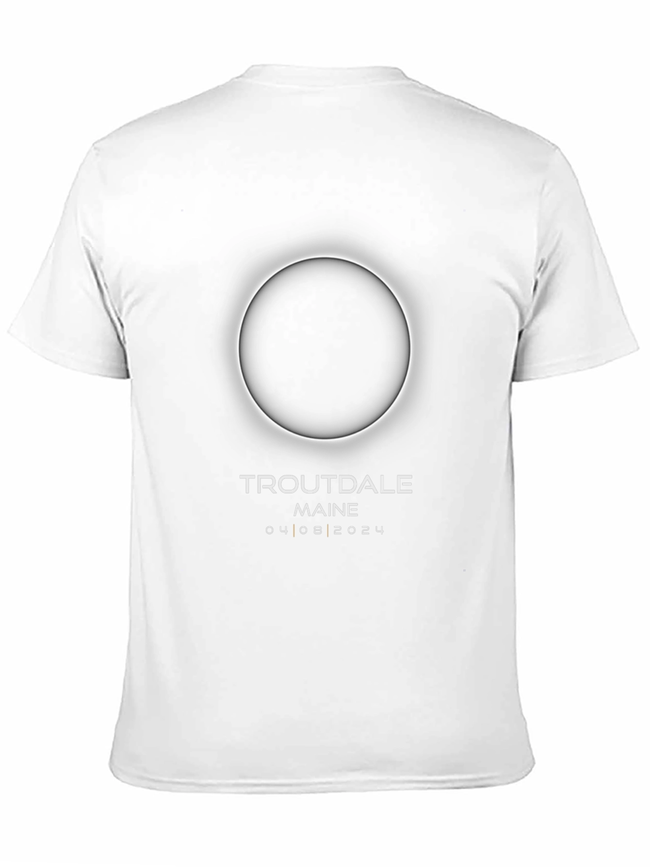 Troutdale Maine Eclipse 2024 T-Shirt