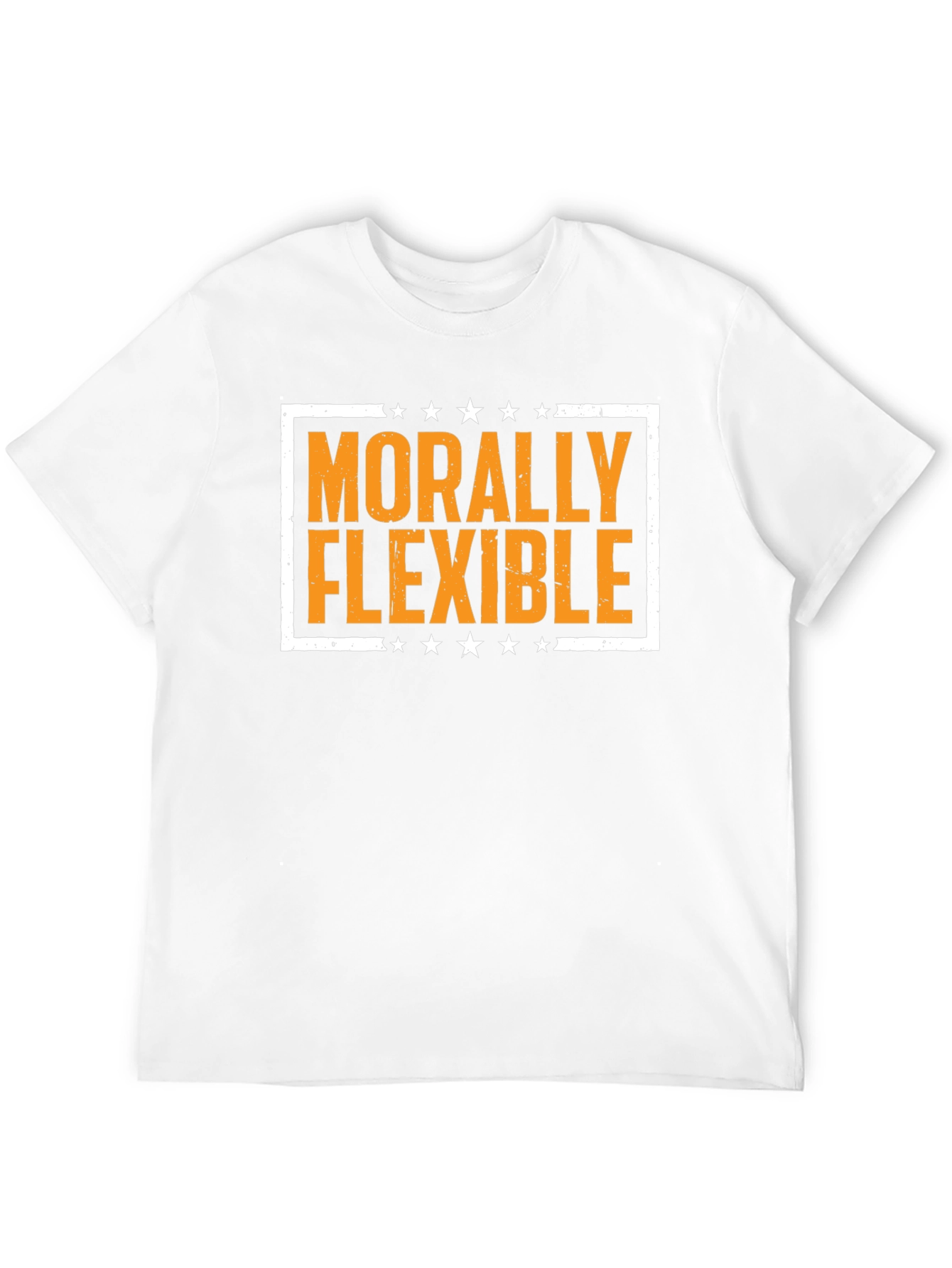 Morally Flexible Graphic Tee -  Funny T-Shirt