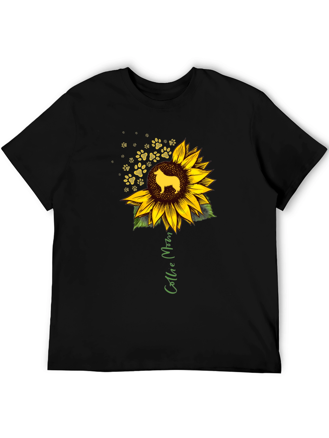 Golden Retriever Sunflower Dog Mom Tee