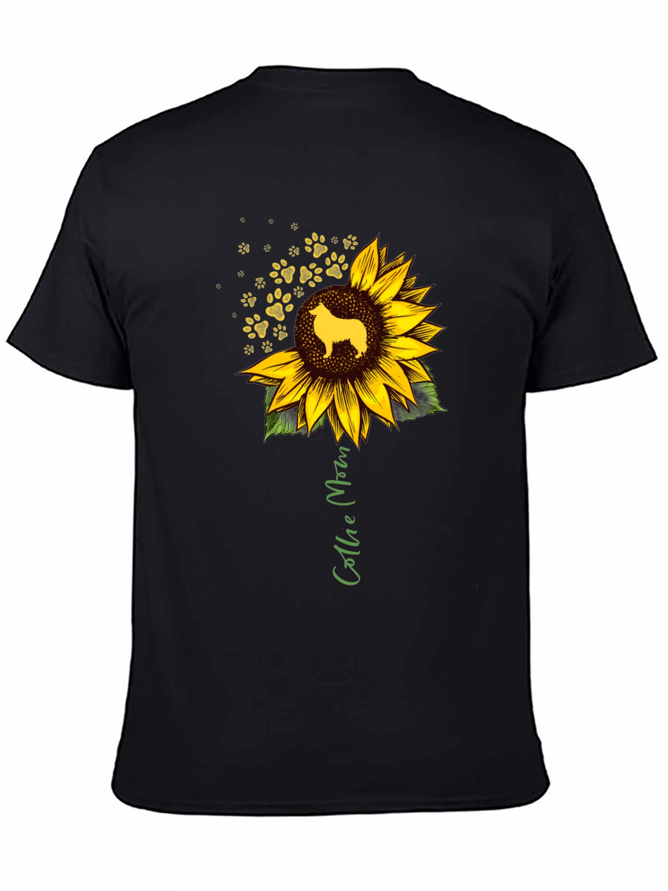 Golden Retriever Sunflower Dog Mom Tee