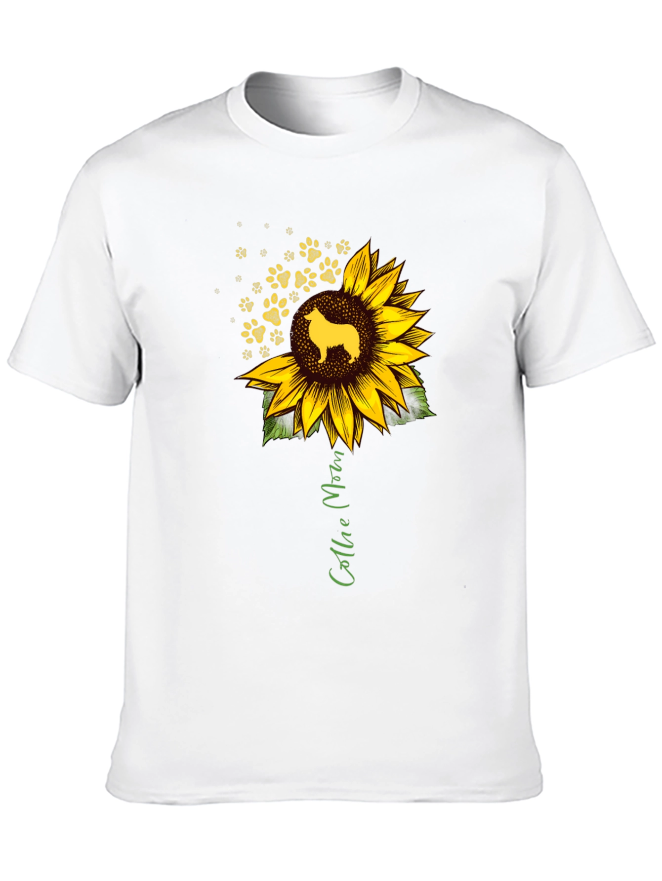 Golden Retriever Sunflower Dog Mom Tee
