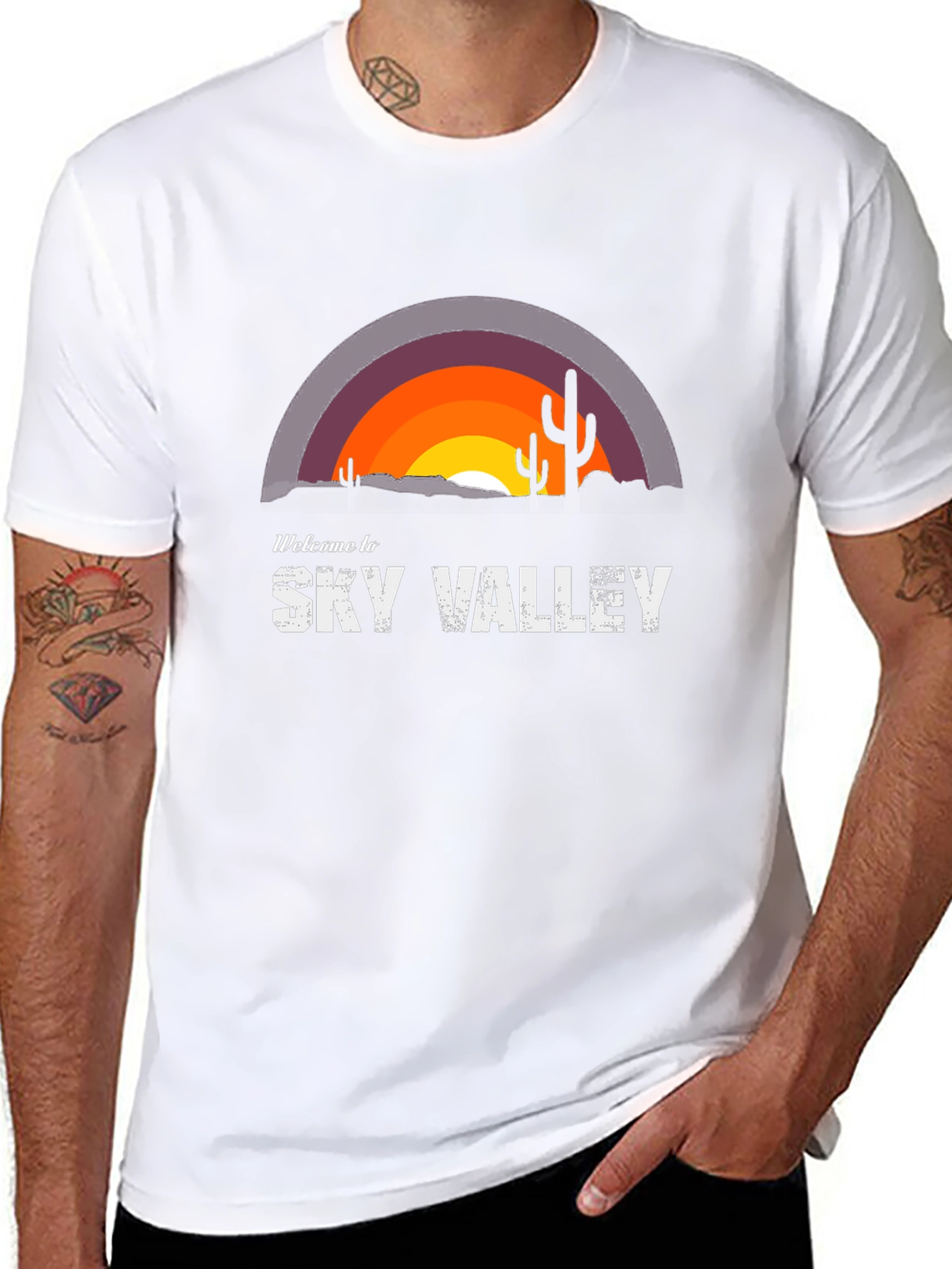 Sky Valley Graphic Tee - Desert Sunset