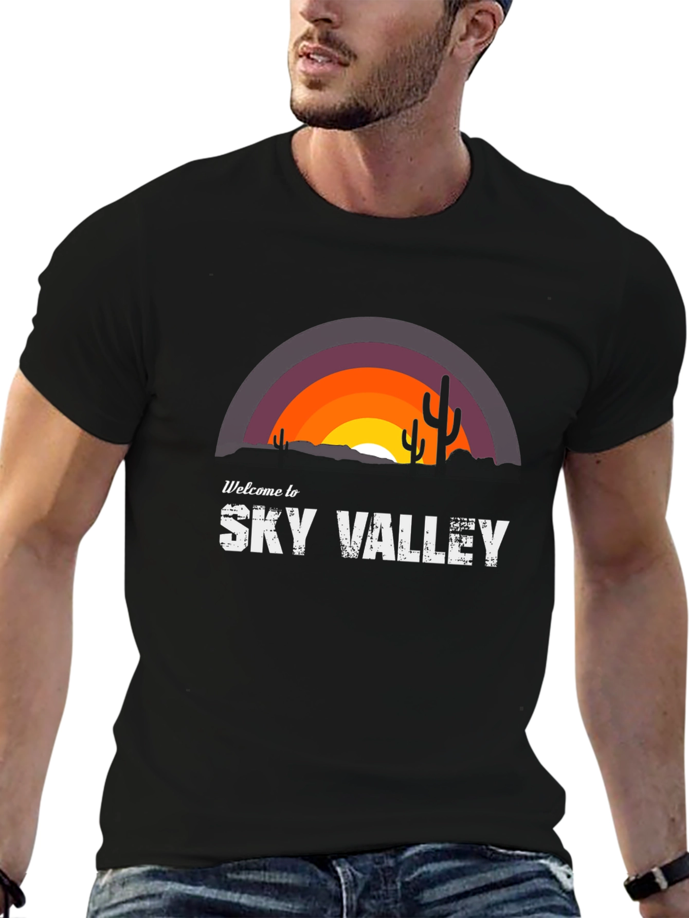 Sky Valley Graphic Tee - Desert Sunset