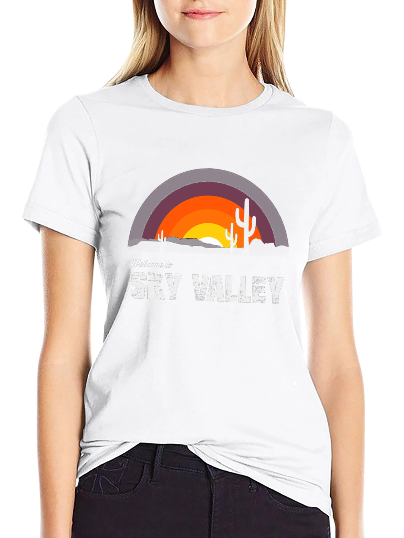 Sky Valley Graphic Tee - Desert Sunset