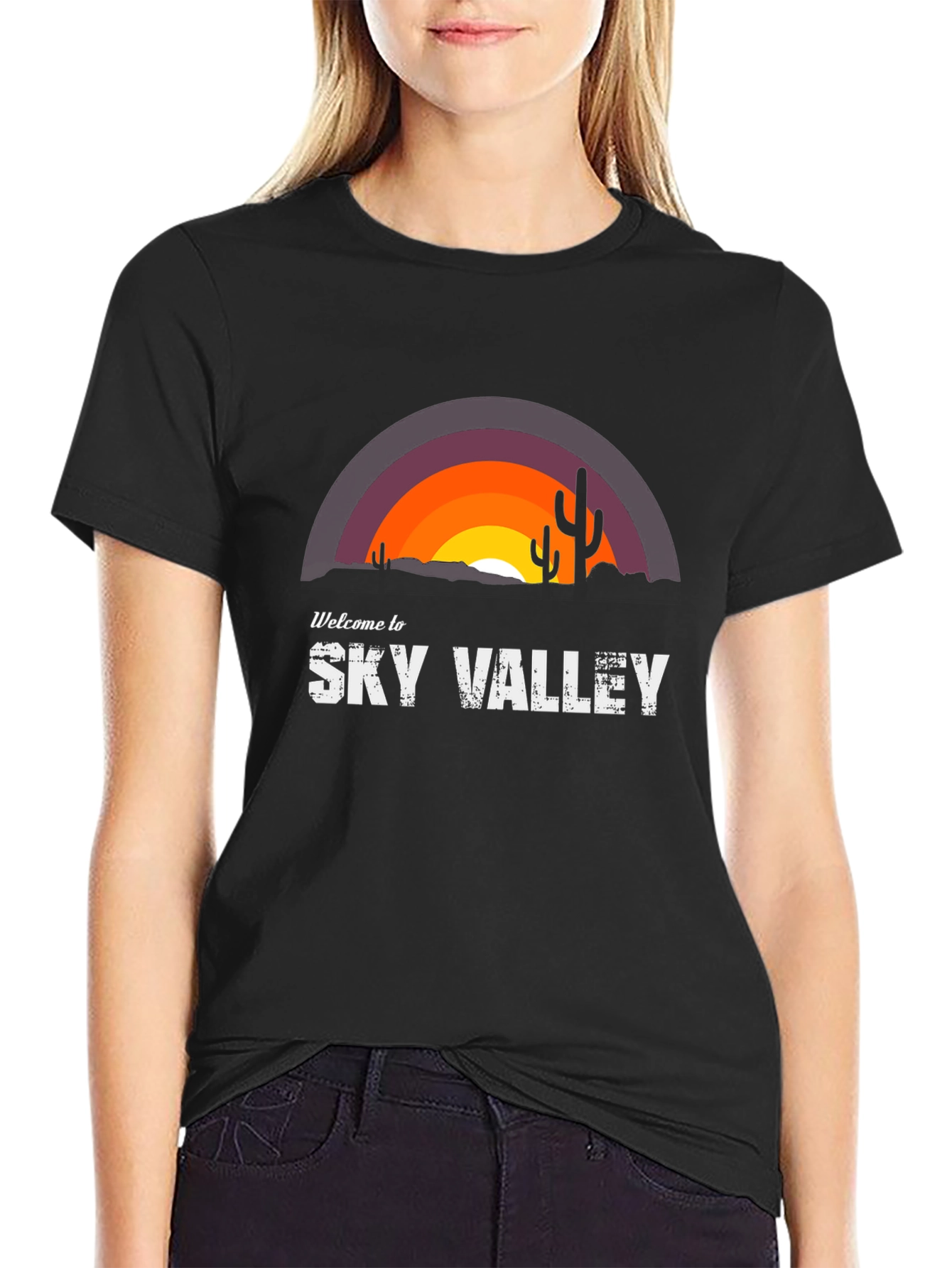 Sky Valley Graphic Tee - Desert Sunset