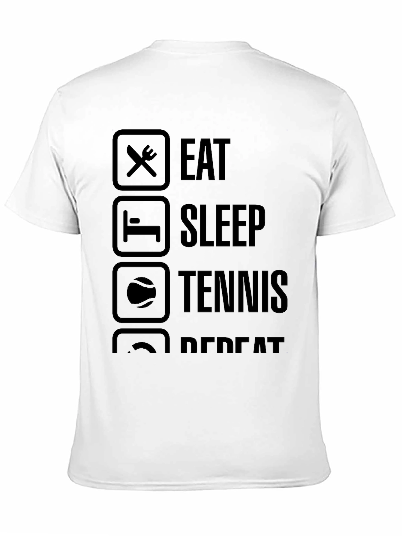 Eat Sleep Tennis Repeat T-Shirt