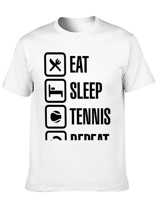Eat Sleep Tennis Repeat T-Shirt