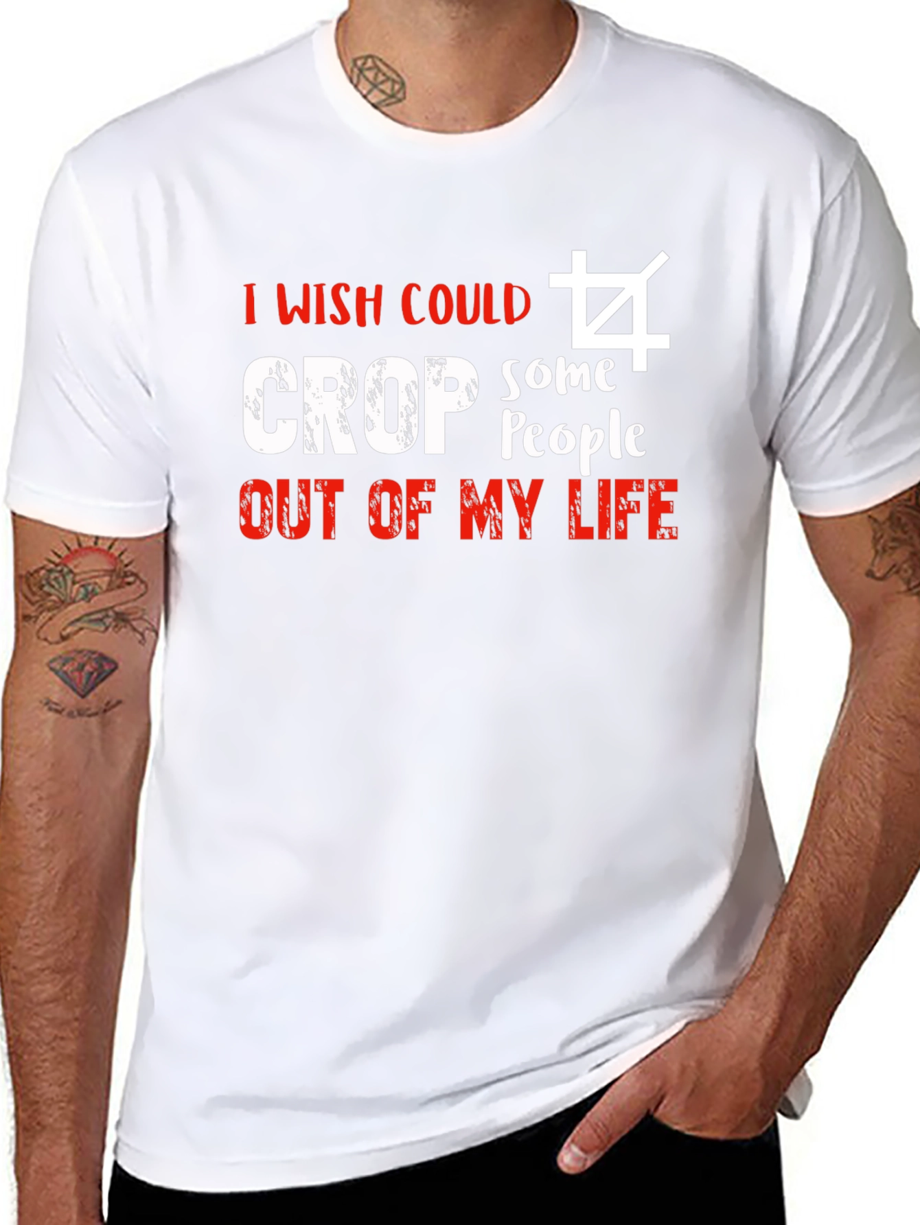 I Wish I Could Crop T-Shirt