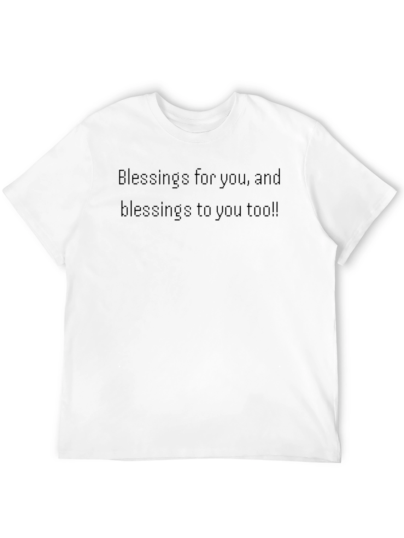 Blessings Graphic Tee - Soft Black Shirt