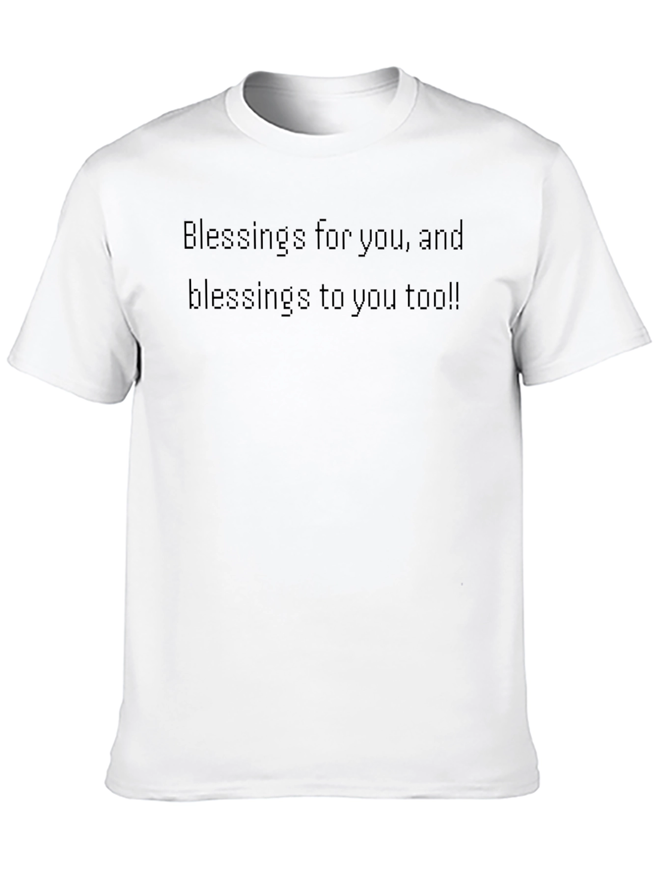 Blessings Graphic Tee - Soft Black Shirt