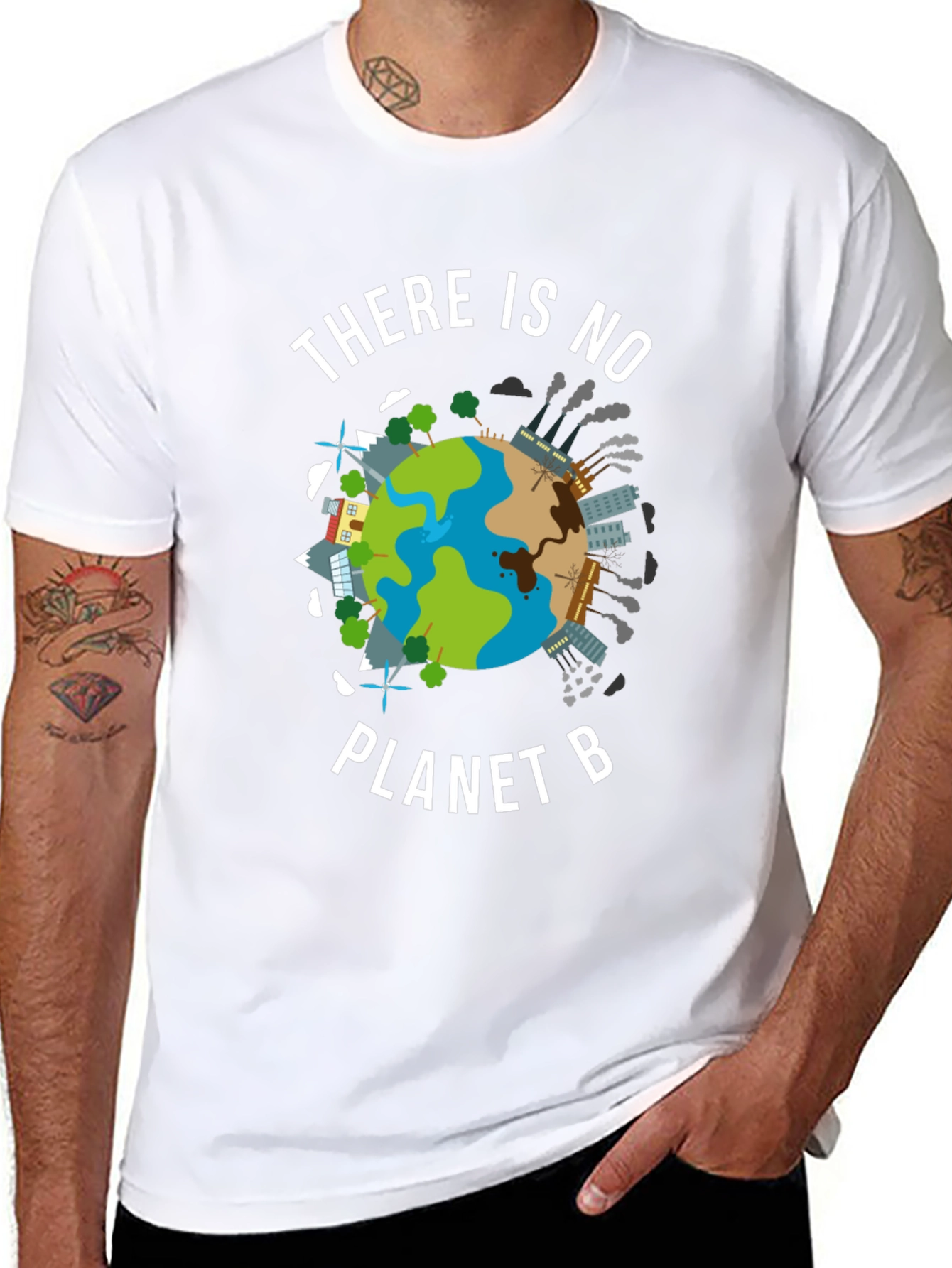 Eco-Friendly No Planet B Graphic T-Shirt