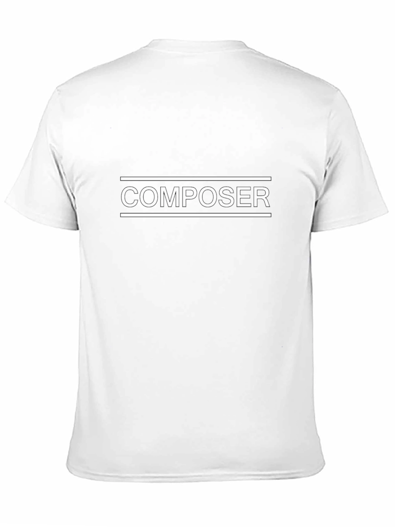 Composer T-Shirt - Music Lover Tee