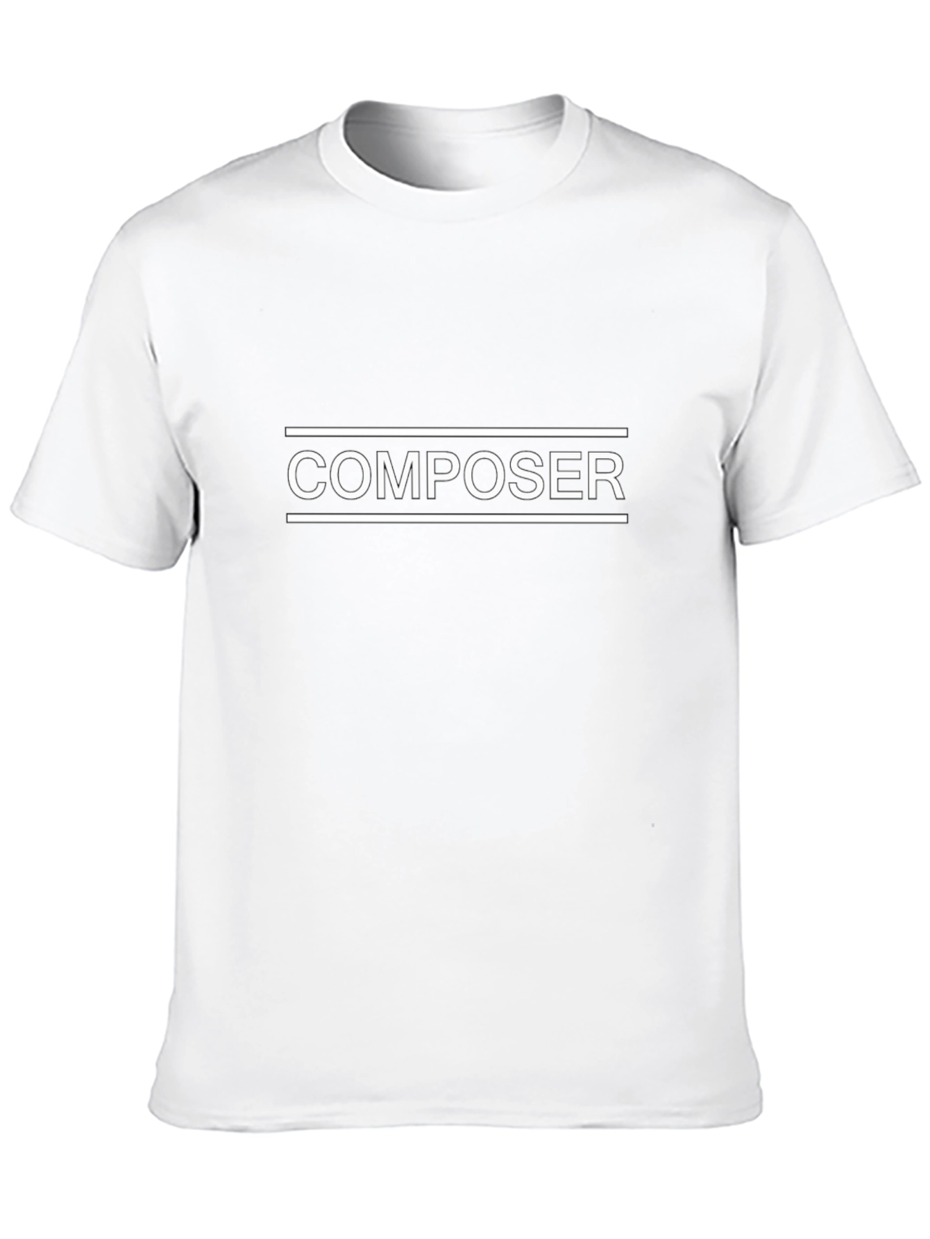 Composer T-Shirt - Music Lover Tee
