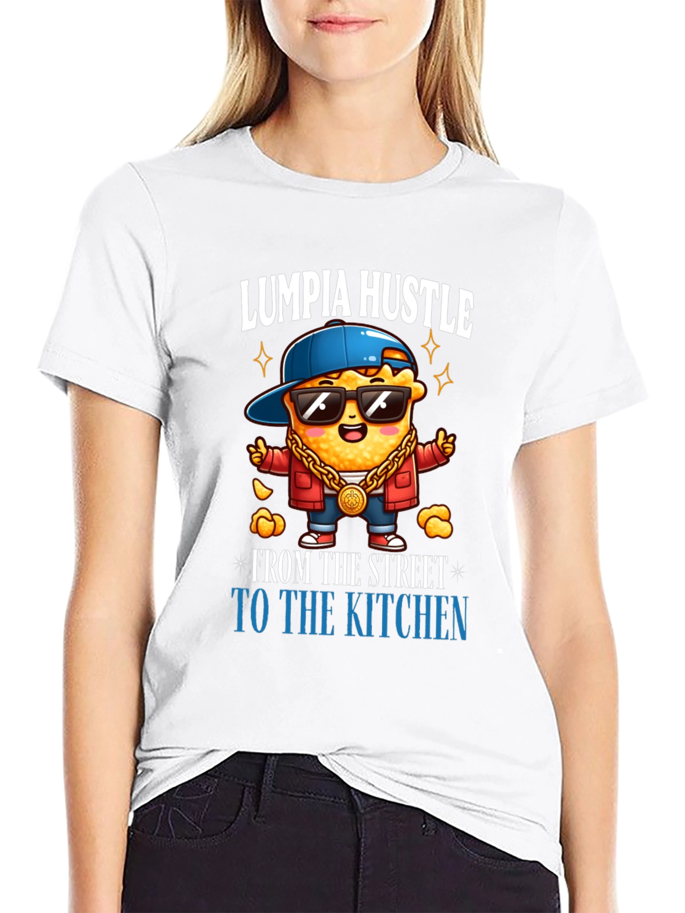 Lumpia Hustle Graphic Tee - Street to Kitchen
