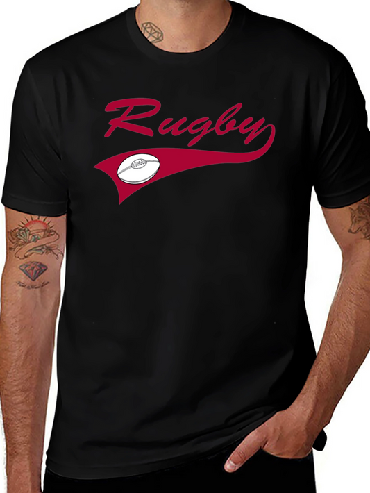 Rugby Graphic Tee - Stylish Sportswear