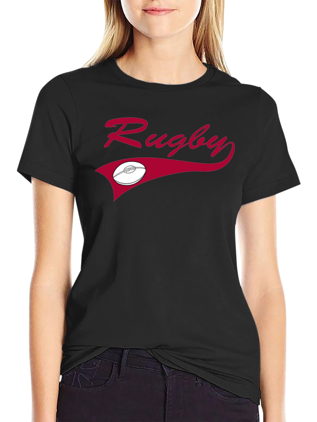 Rugby Graphic Tee - Stylish Sportswear