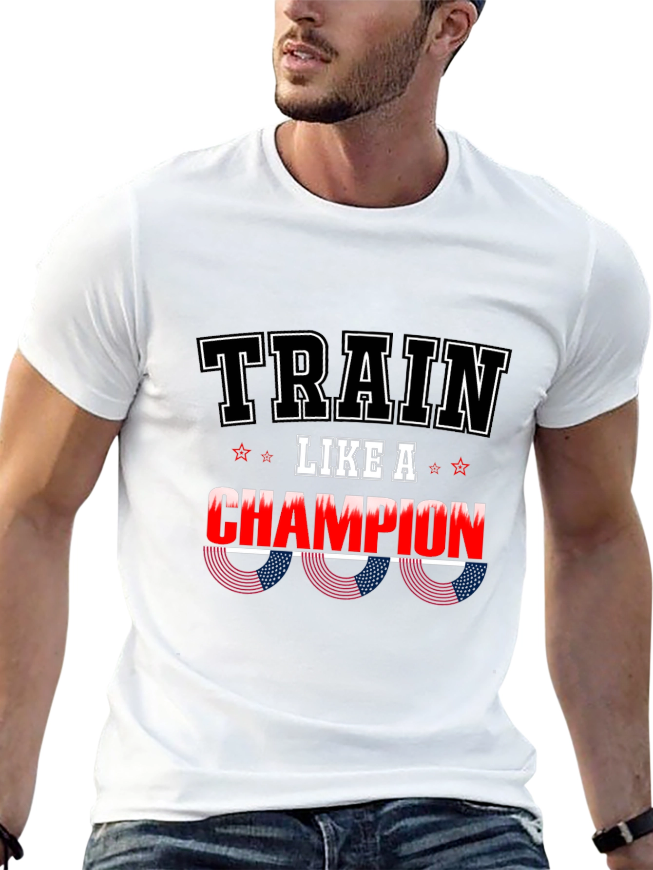Train Like A Champion Graphic T-Shirt