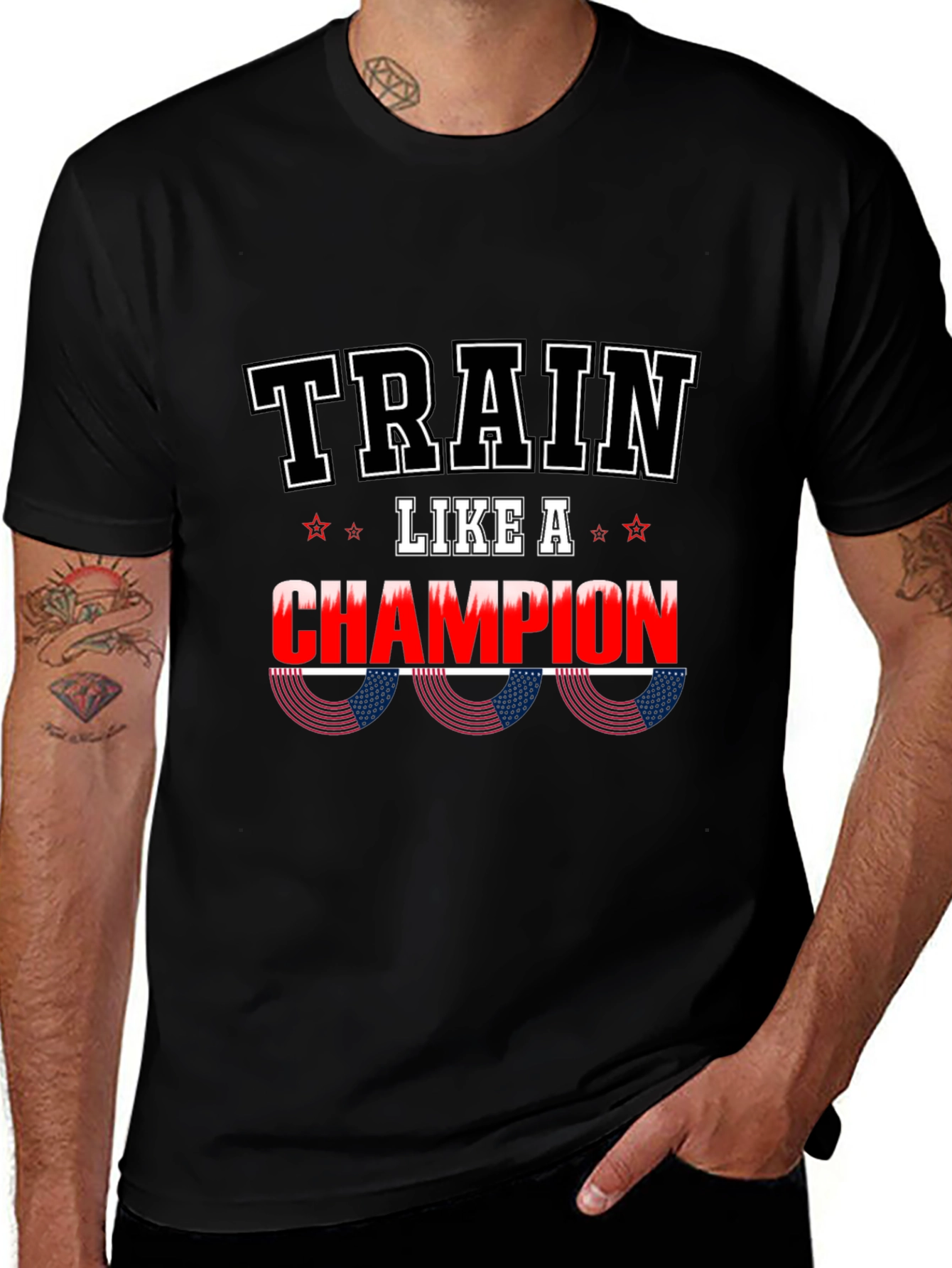 Train Like A Champion Graphic T-Shirt