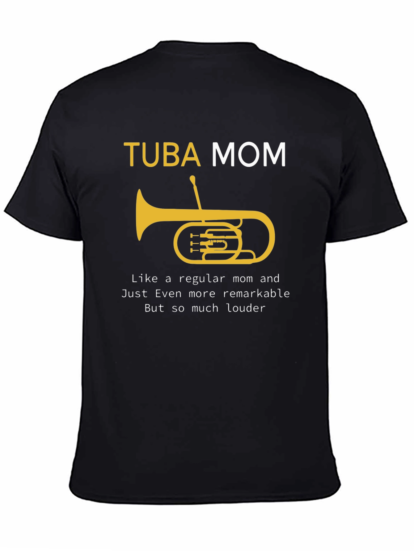Tuba Mom Graphic T-Shirt - Musicians Mom Apparel