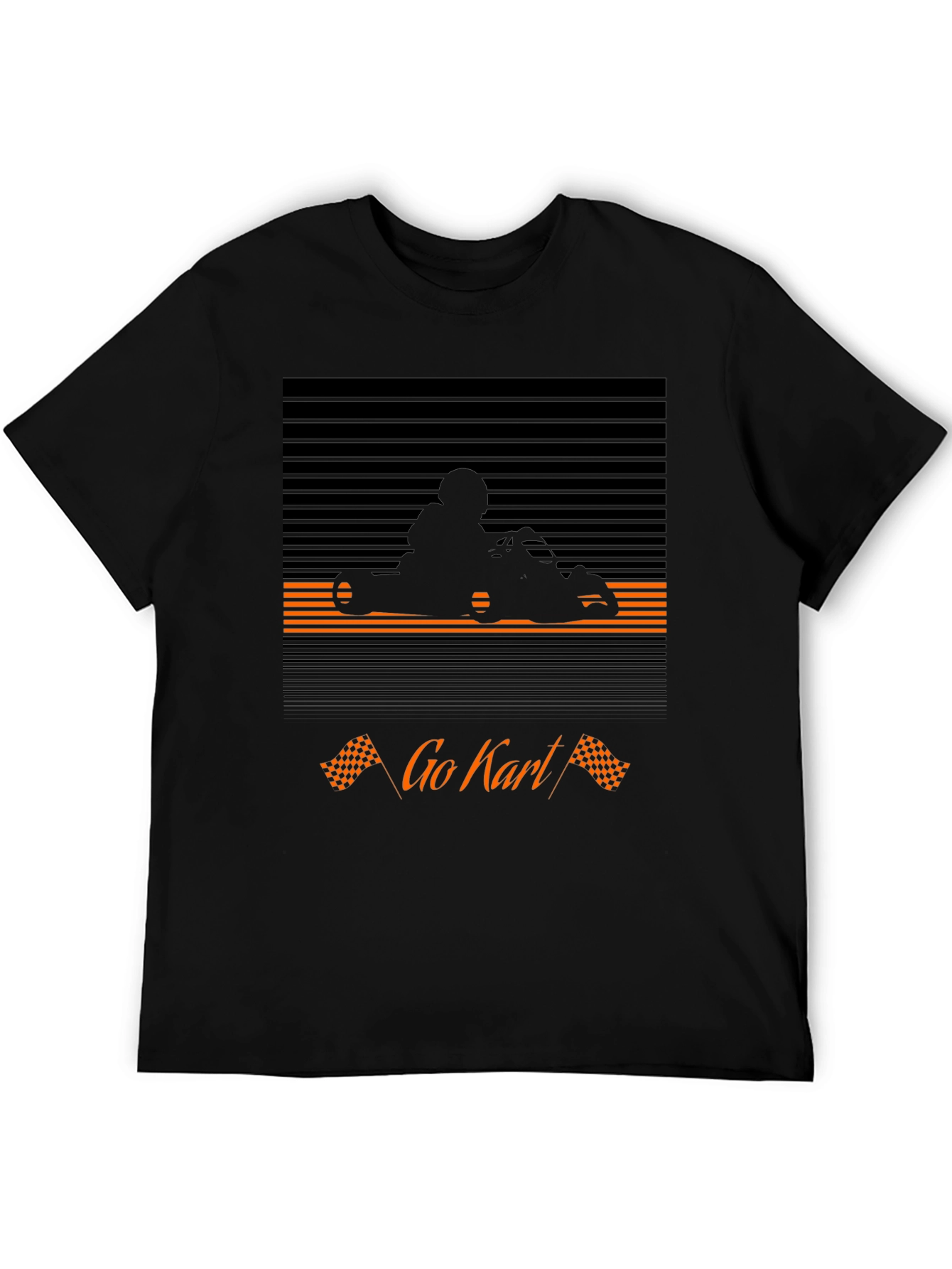 Go Kart Graphic Tee - Race Car T-Shirt